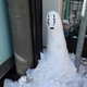 Illustration for article titled The Upside of Japan's Snow Storm? Wonderful Snow Sculptures.